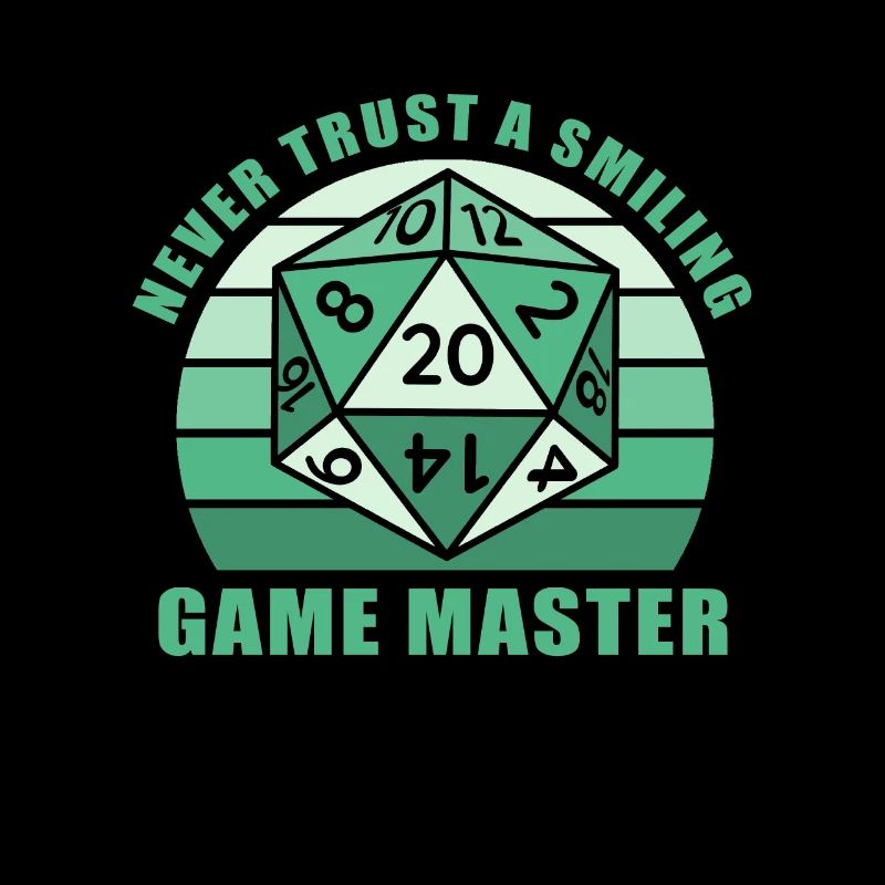 Game Master Fantasy Role-Playing Game Tshirt Game Master