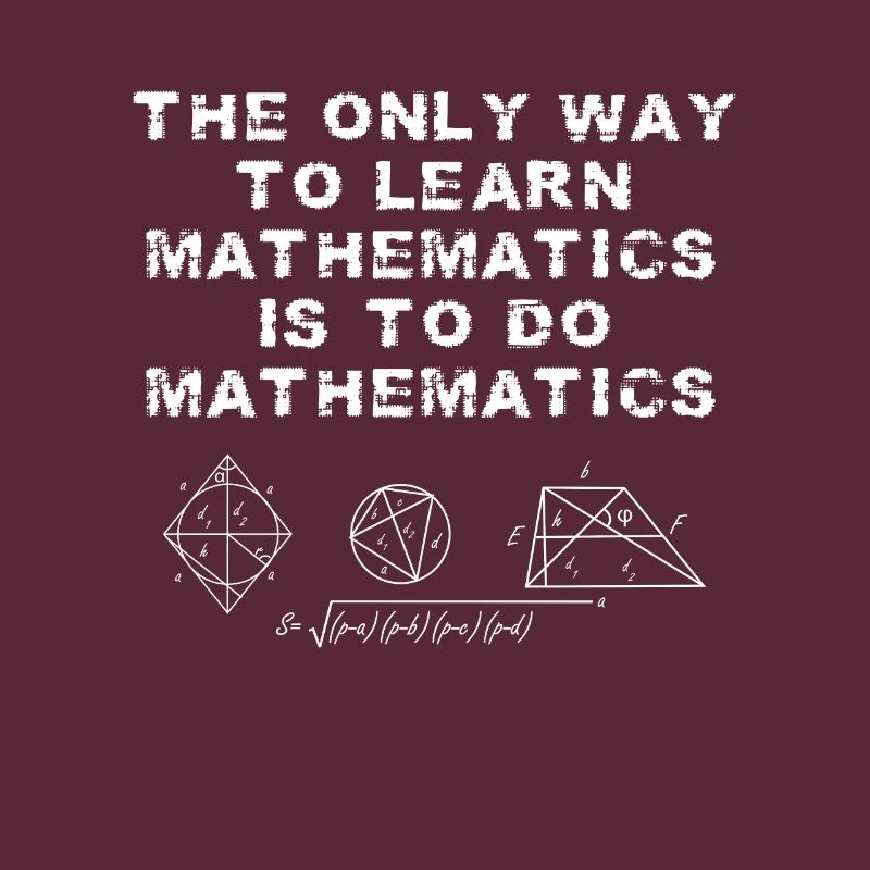 Math blagues tapis de problème de maths