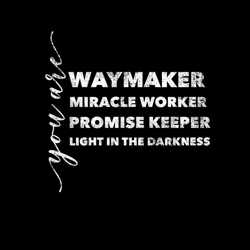 Waymaker & Christliche Geschenke | Gott Jesus