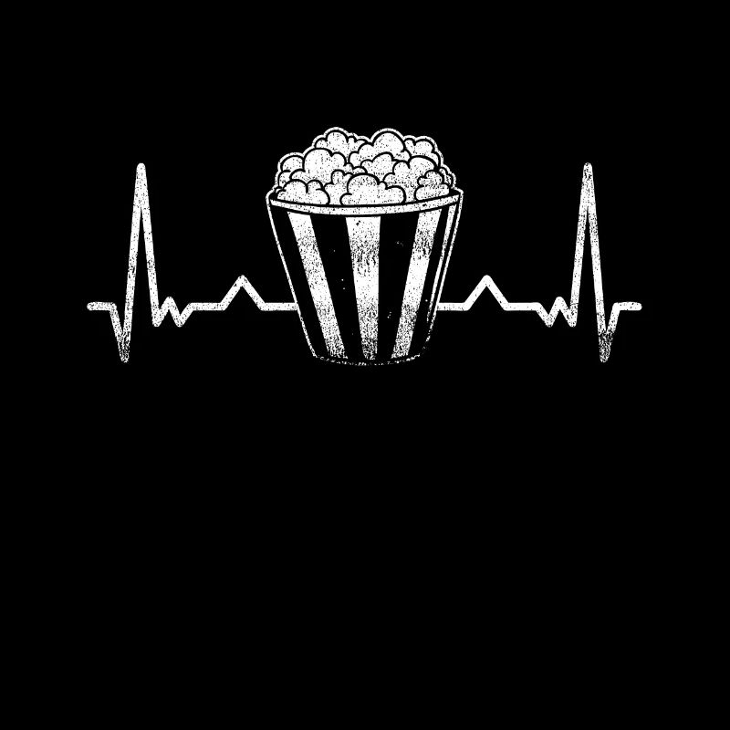 Popcorn Herz