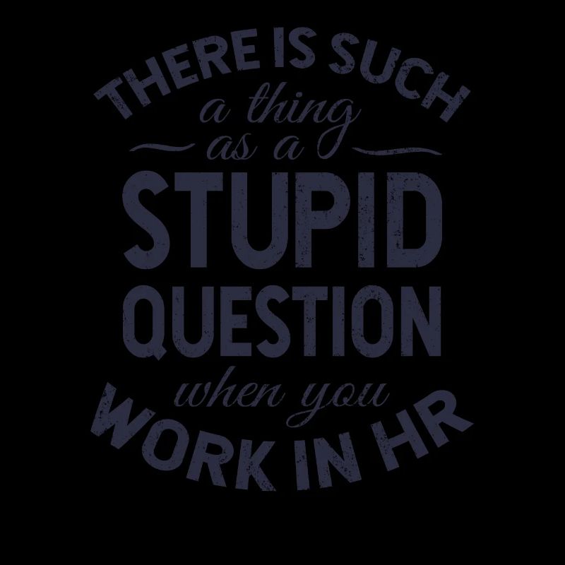 Stupid Question in HR Gift, Funny Human Resources