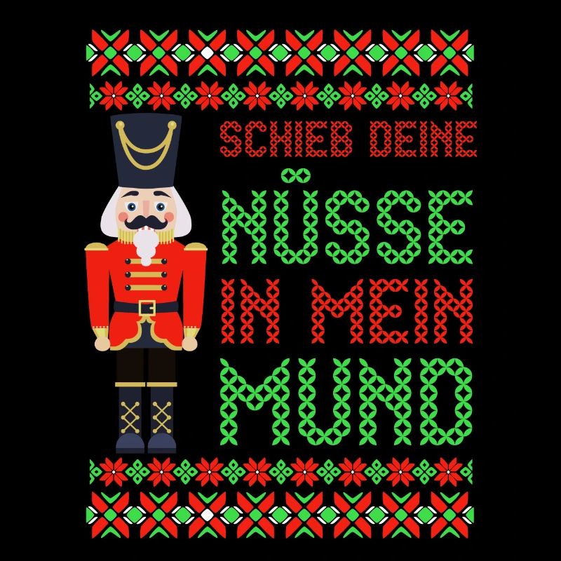 Weihnachten Nussknacker Ugly Christmas Lustiges