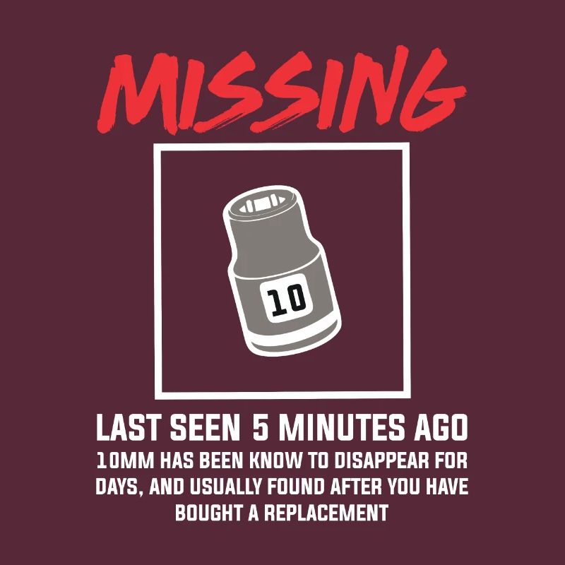 Funny mechanic 10mm socket mechanical engineering