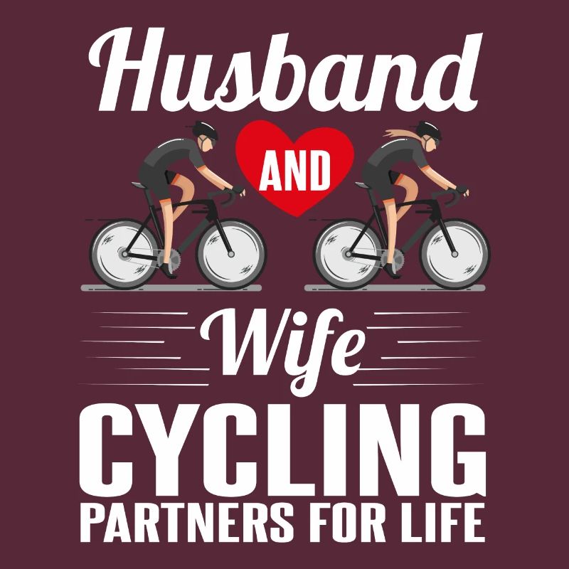 Radfahrer Partner Ehemann Ehefrau Fahrrad Liebe