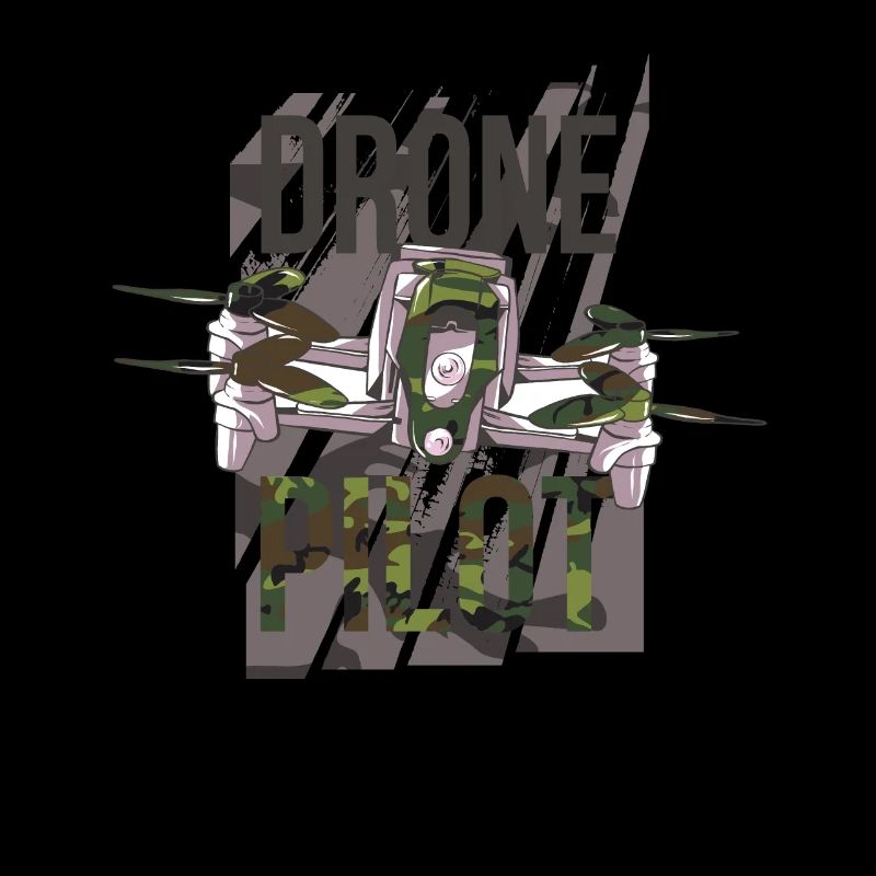 Drone pilot drone camouflage