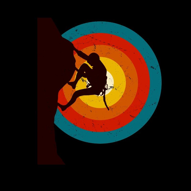 Felsklettern Geschenk Bergsteiger