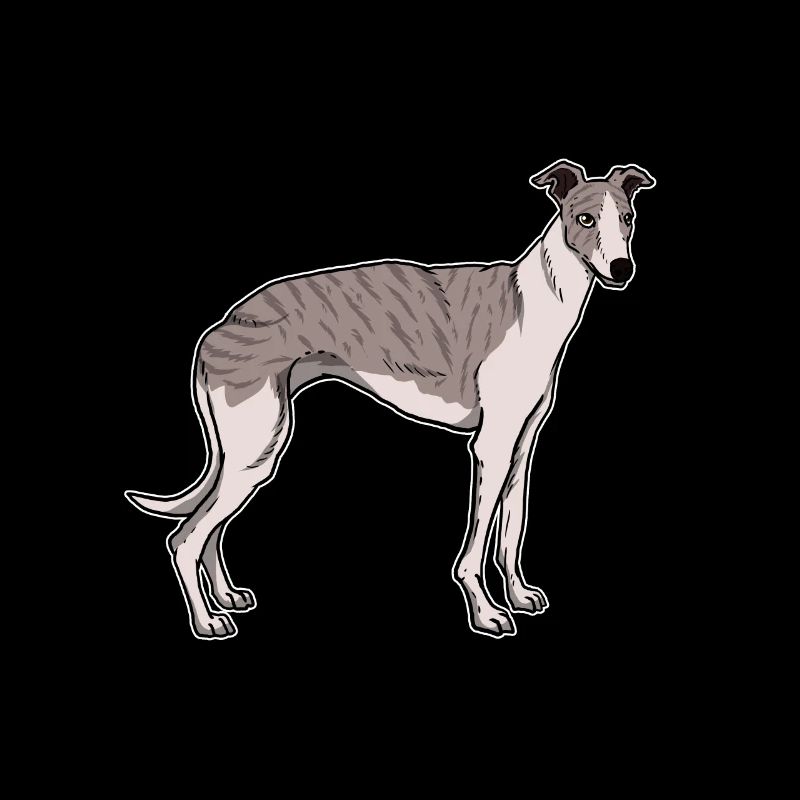 Whippet Hunde Hundehalter Geschenkidee