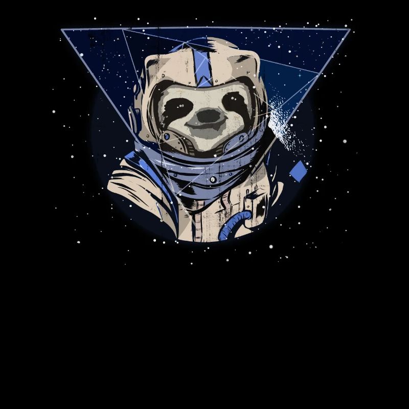 Faultier-Astronaut