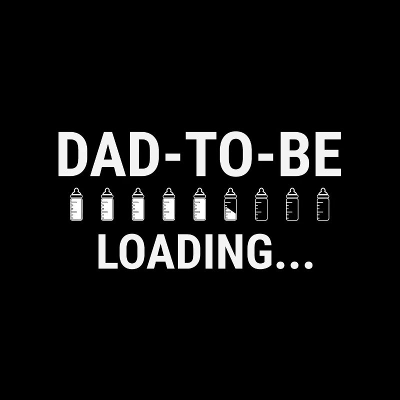 Dad-to-be Loading | Milk Bottles Download