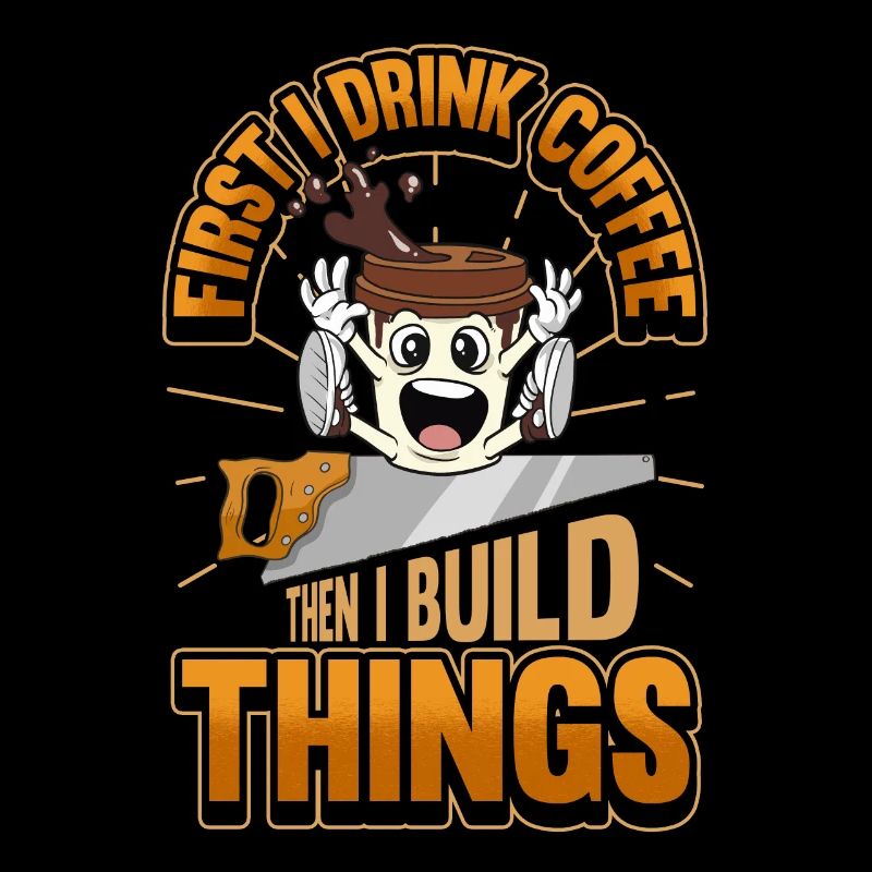 Wood carpenter carpenter craft coffee gift