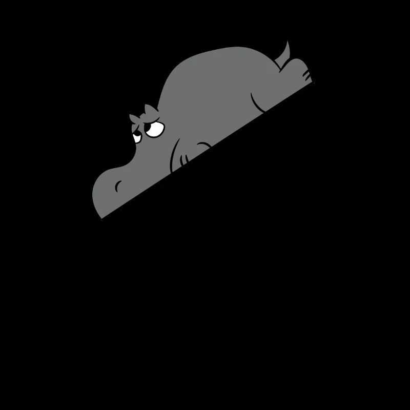 Mathe Pythagoras Hypothenuse Nilpferd Hippo