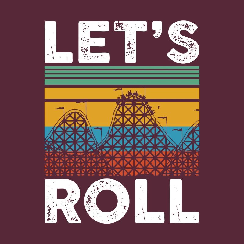 Roller Coaster Lets Roll Thrillseeker Amusement