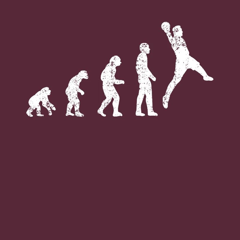 Handball evolution handball players
