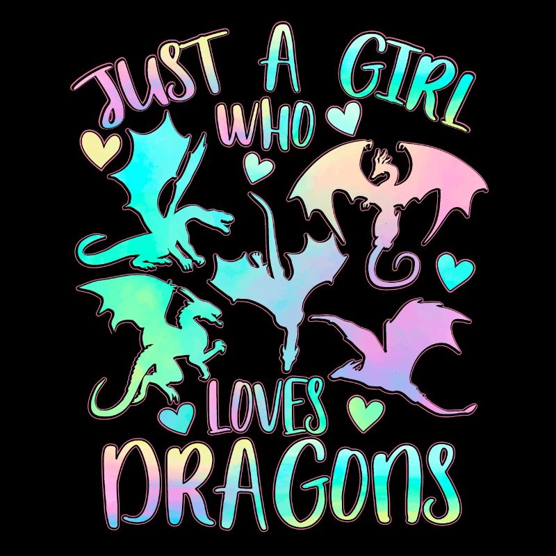Nur ein Mädchen, das Drachen liebt
