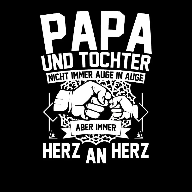 Stolzer Papa & Tochter Geschenk Vater Danke Spruch