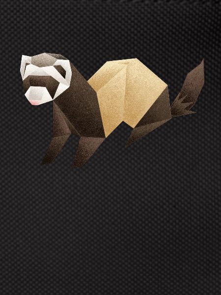 Origami Ferret