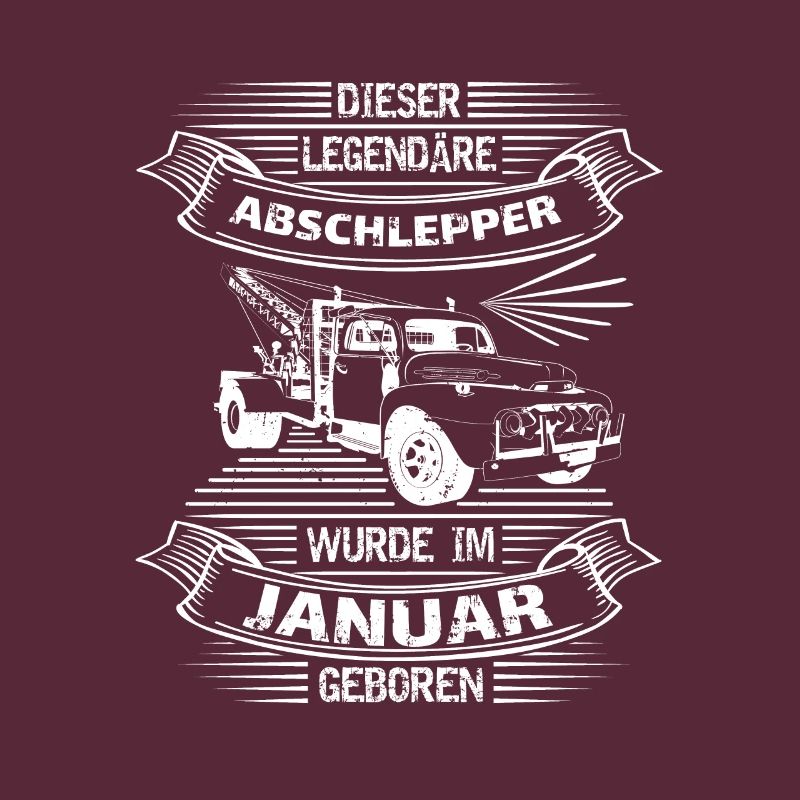 Januar Geburtstag Abschlepper