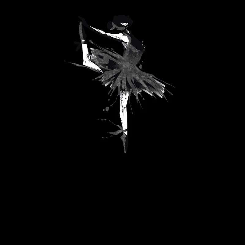 Dancing is art in motion - ballet dancer