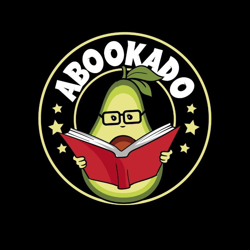 Reading Teacher Avocado Book Librarian Bookworm