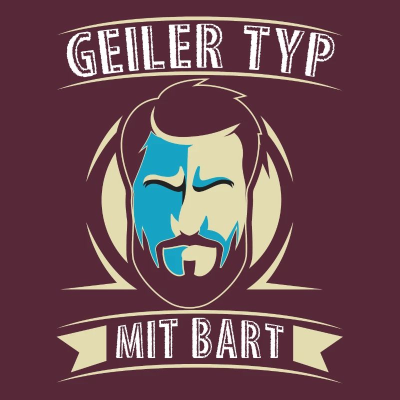 Geiler Typ Mit Bart Vollbart Bärtiger Spruch