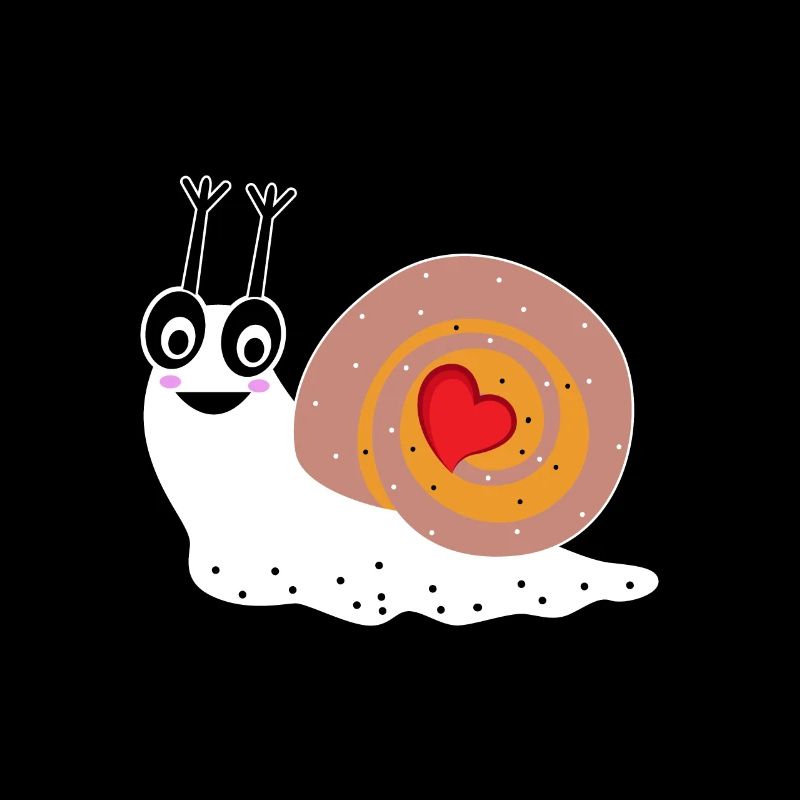Snail Heart Nice and attractive gift