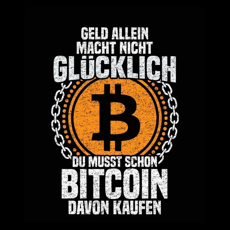 Money alone does not make you happy - Bitcoin