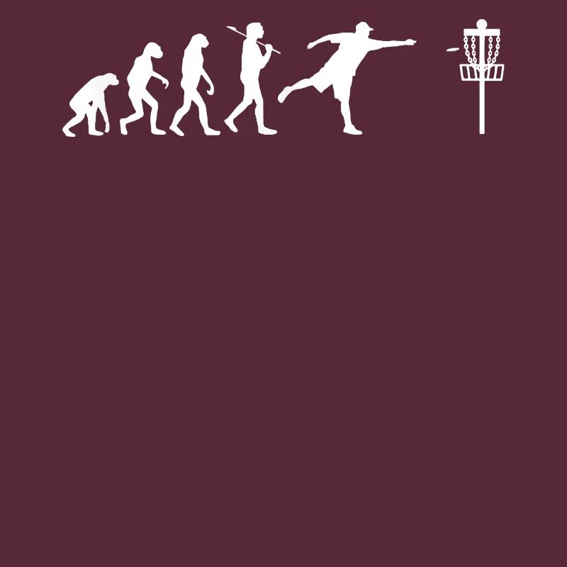 Disc Golf Evolution Funny Disc golfeurs