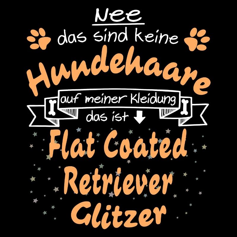 Hundeglitzer Flat Coated Retriever