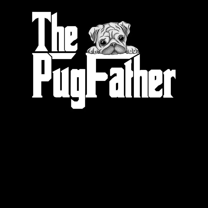 Der Mops-Mops-Hundebesitzer Lustiges Mops-Vater-Geschenk