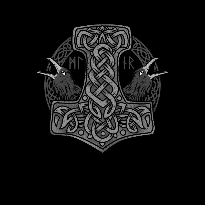 Wikinger Hammer - Mjölnir Odin Geschenk