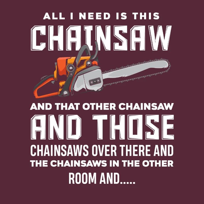 Chainsaw forest worker gift