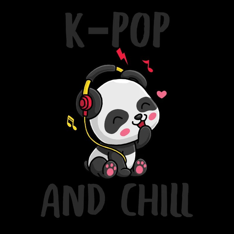 k-pop k pop kpop & and chill Korea Musik Geschenk