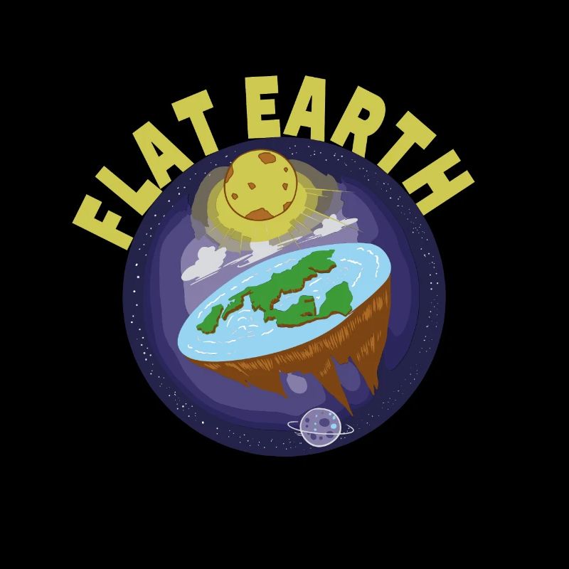 Flat earth disc earth theory