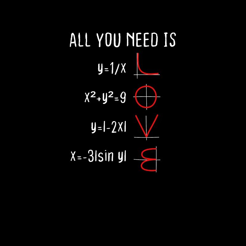 Physik Mathematik Liebe Scherz Nerd IT Valentin