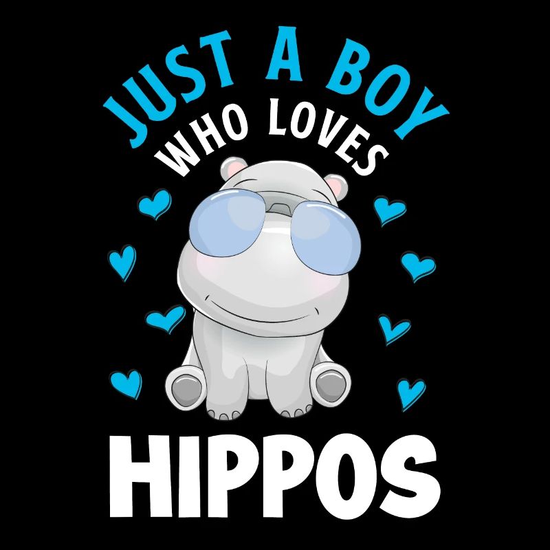 Funny hippo hippo lover gift idea