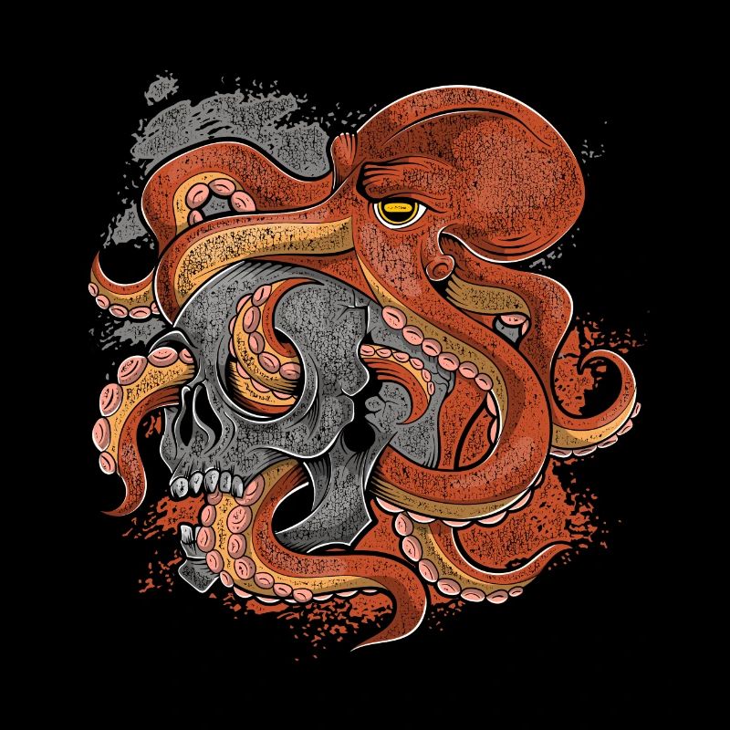 Krake Geschenk Oktopus