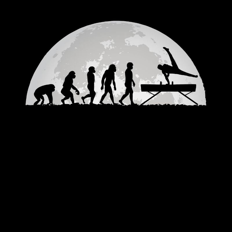Turnen Gymnastik Evolution Mond Turner Turnerin