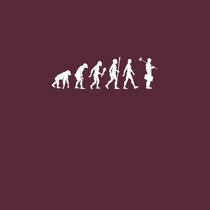 Lustige Schornsteinfeger Evolution Geschenkidee