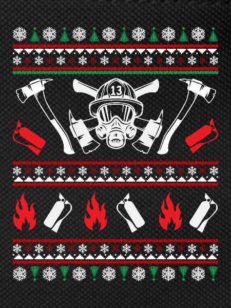 Fire brigade Ugly Christmas