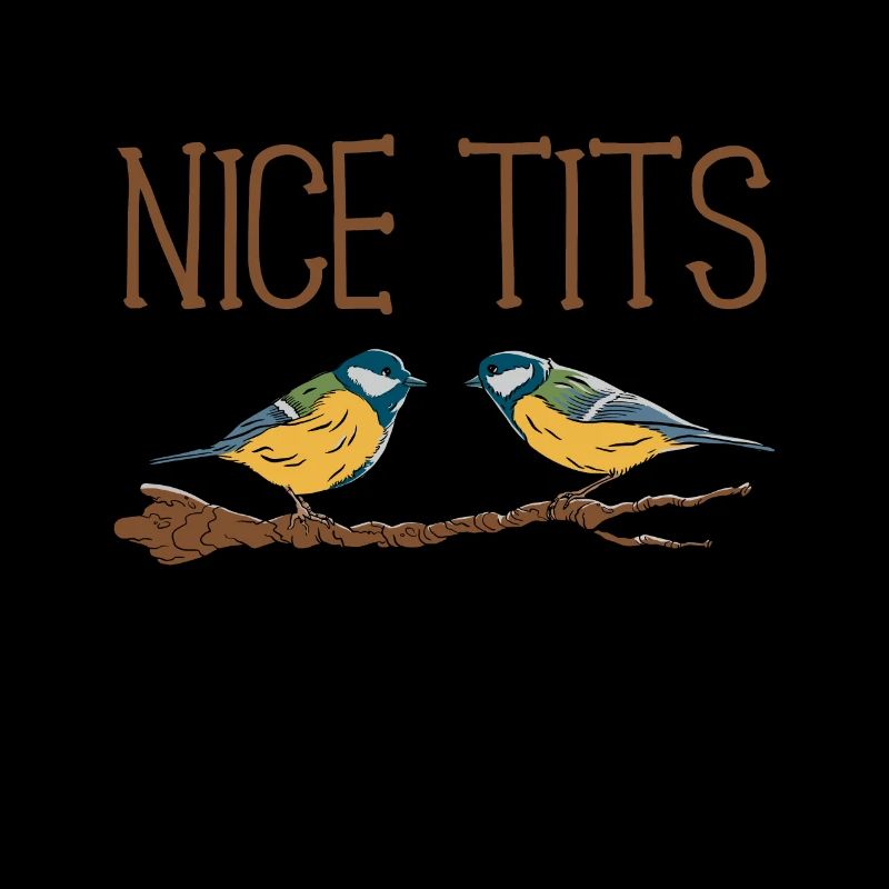 Bird watching Funny Nice Tits Gift Birdwatching
