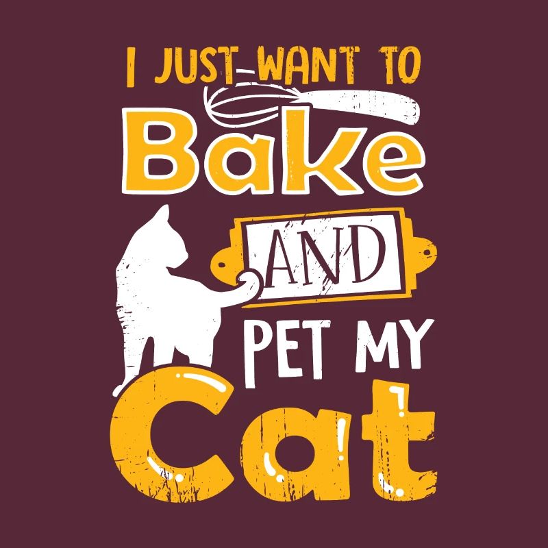 Baking Baker Cat Cat Holder Gift