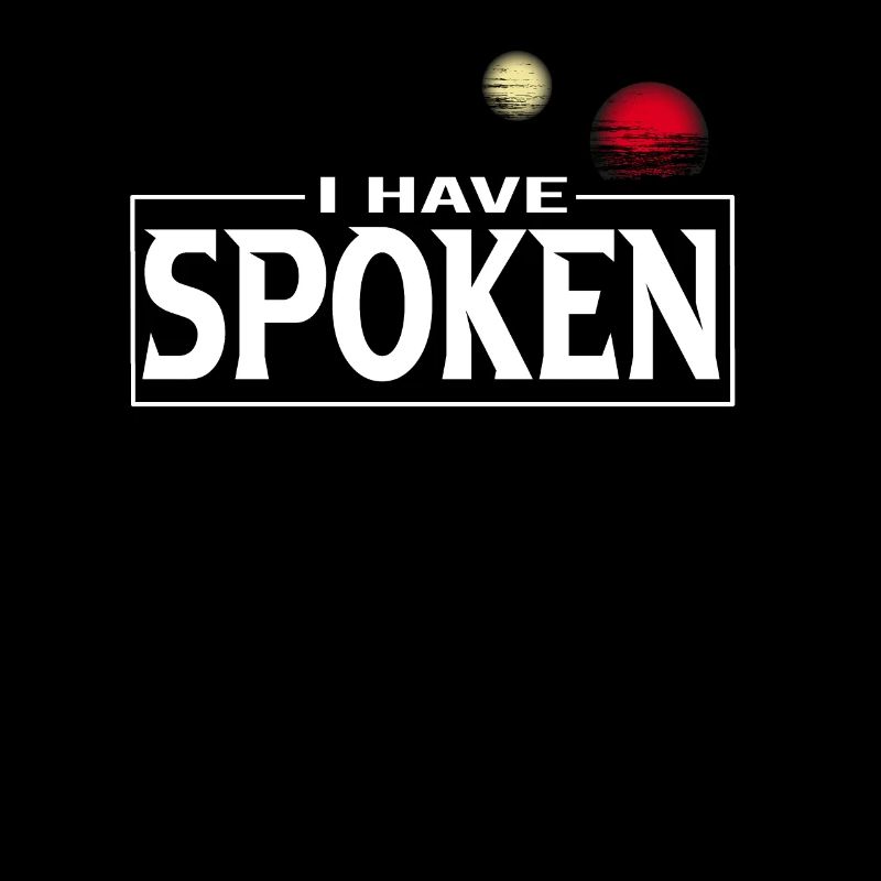 I've spoken well-known cool saying meme