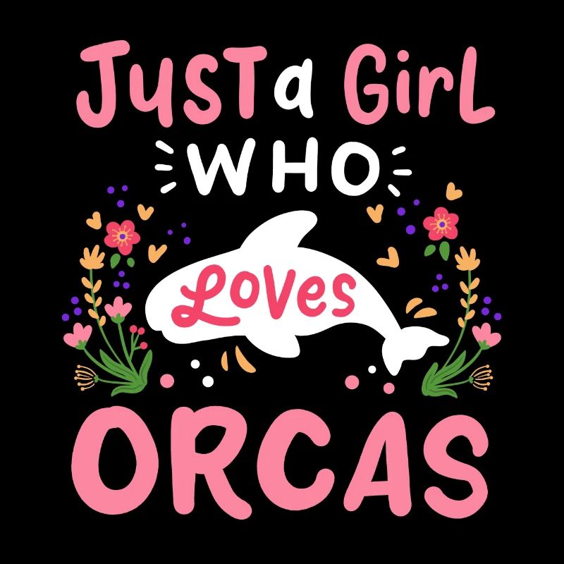 Orcas Wale Orca-Liebhaber