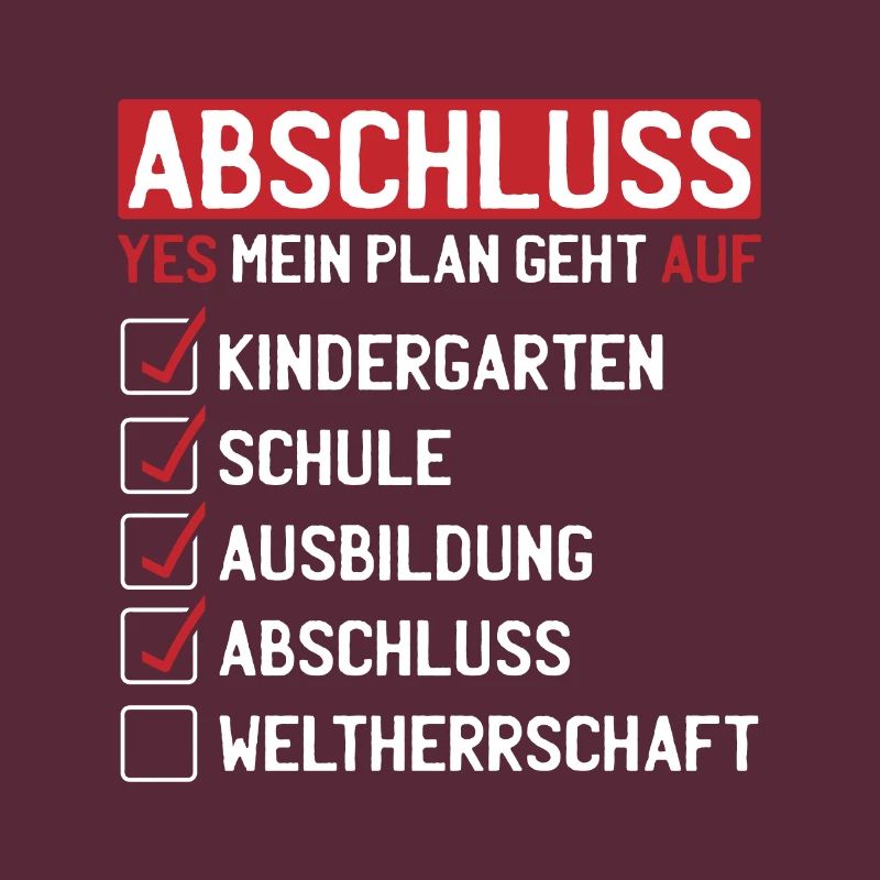 Abschluss Master Bachelor Studium Geschenk Spruch