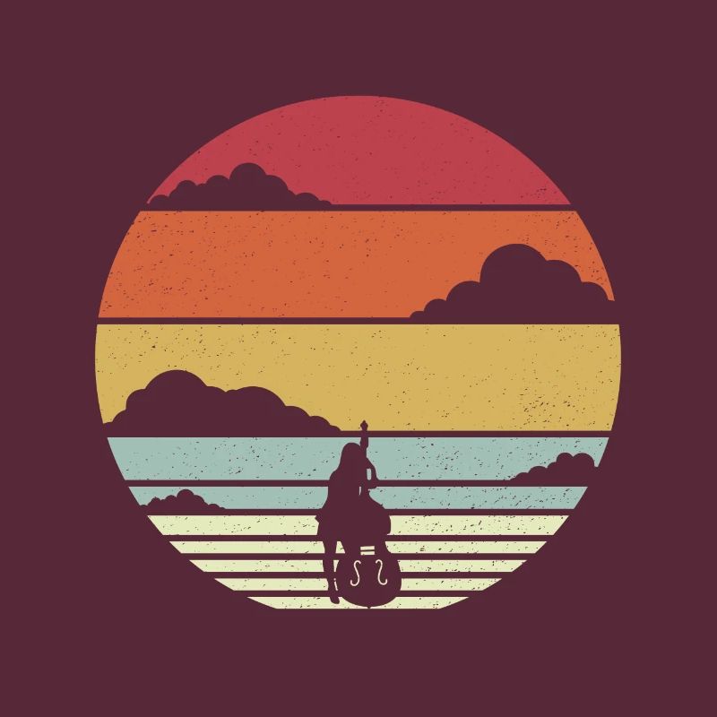 Violoncelle de violoncelle rétro violoncelle