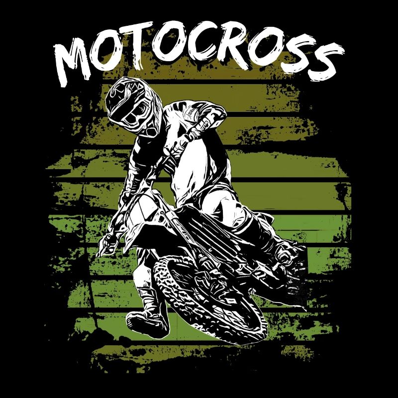 Motocross Design Enduro / Geschenkidee / MX Retro