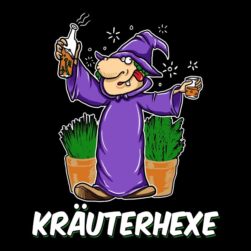 Kräuterhexe ich trinke gerne Kräuter Schnaps Tee