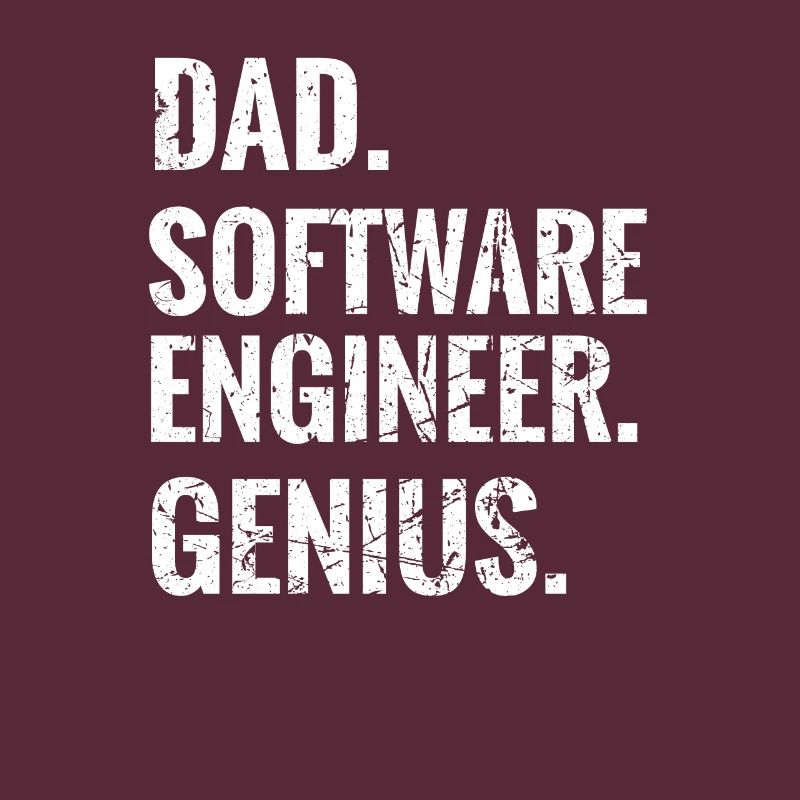 Softwareingenieur Papa Geschenk Software Engineer