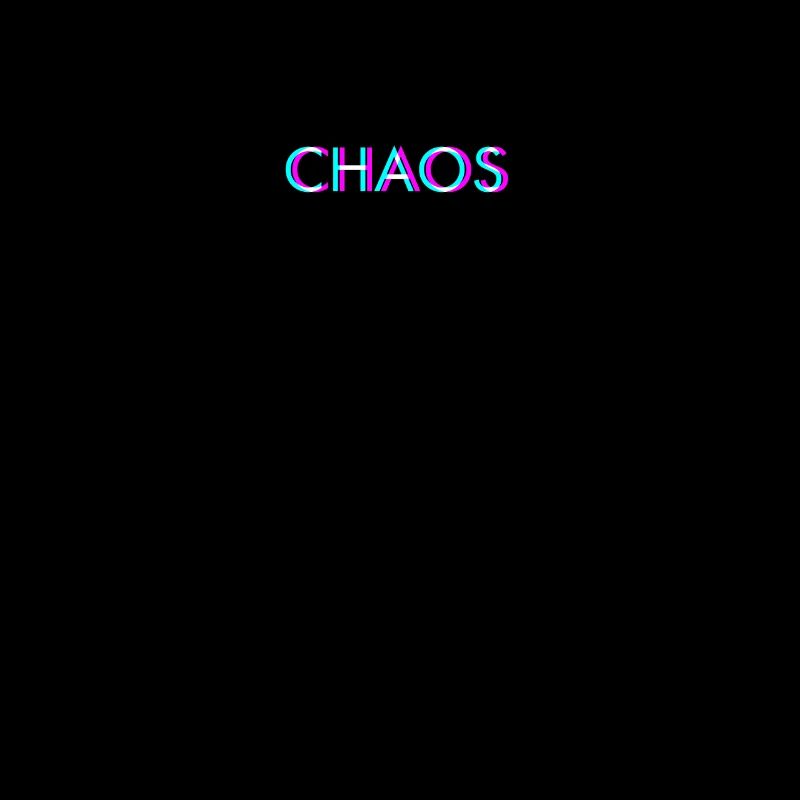 Chaos Anaglyph 3D Glitch Effect Gift