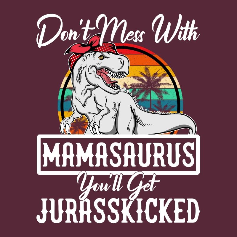 Dinosaurier Mutter Mutter Mamasaurus, Muttertagsgeschenk.